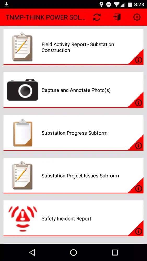 Capturas de pantalla de Think Power LOGS