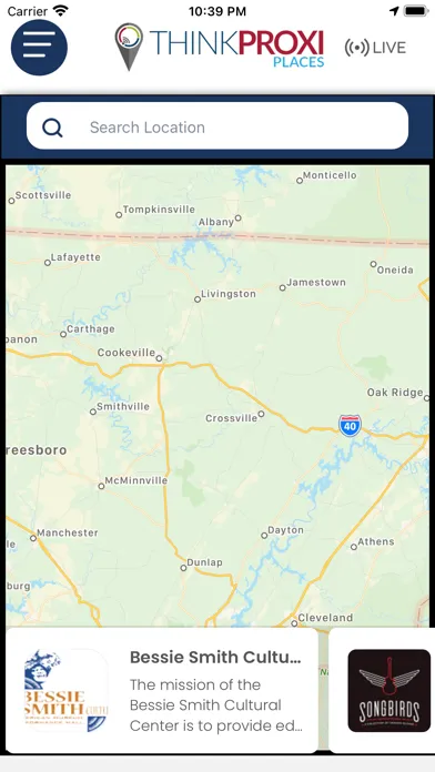 ThinkProxi Places स्क्रीनशॉट