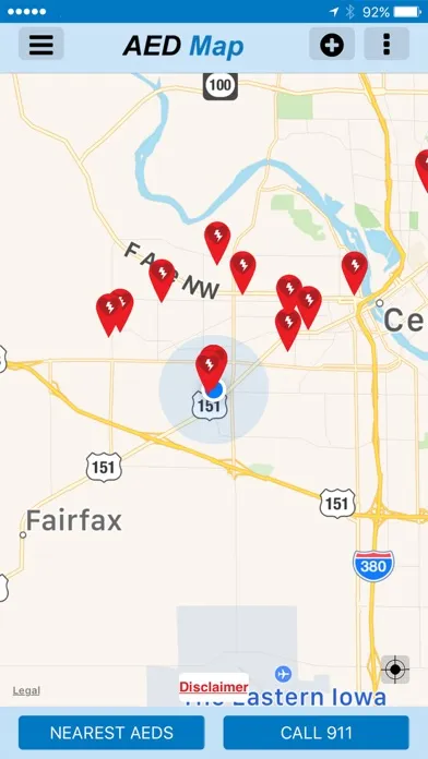 AED Notify Screenshots