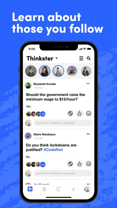 Thinkster: Find Local Friends Screenshots