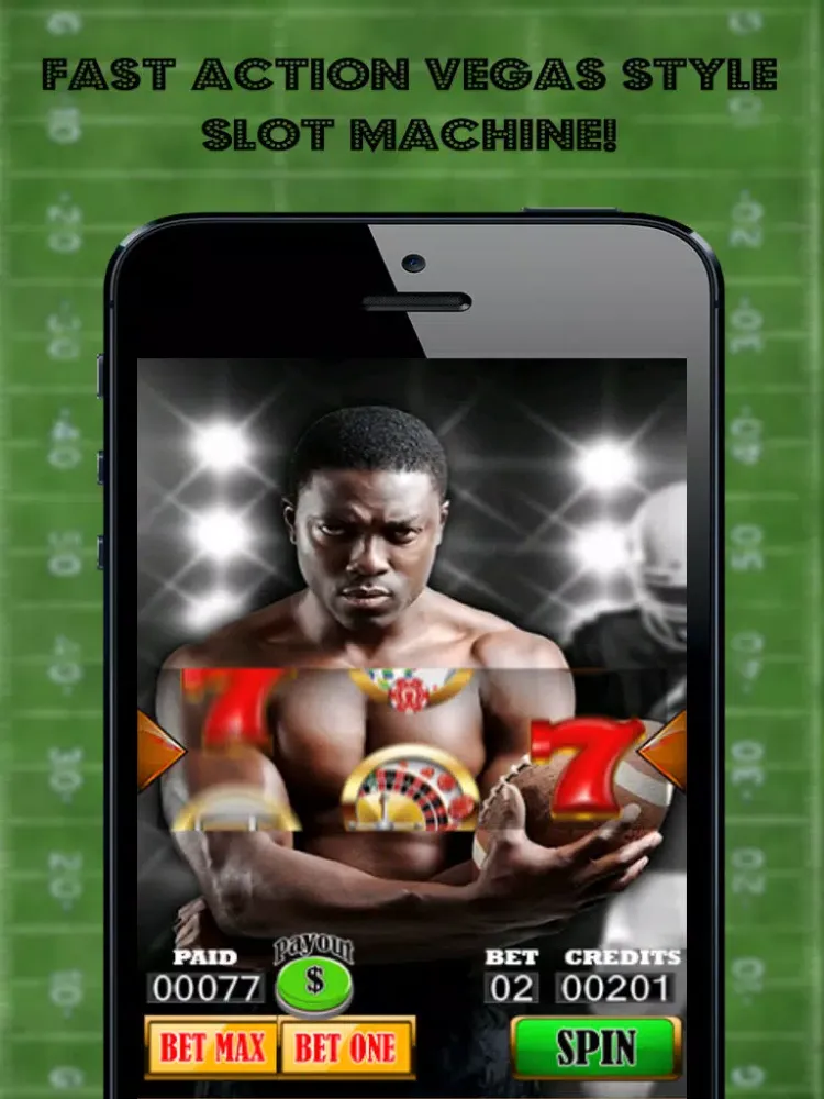 Capturas de pantalla de Football Slots - Vegas Style Slot Machine Fun For Halftime Entertainment iPad 