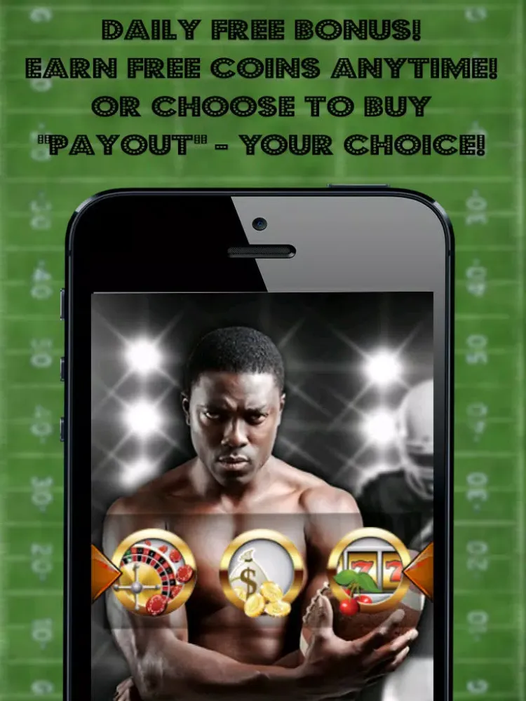 Capturas de pantalla de Football Slots - Vegas Style Slot Machine Fun For Halftime Entertainment iPad 