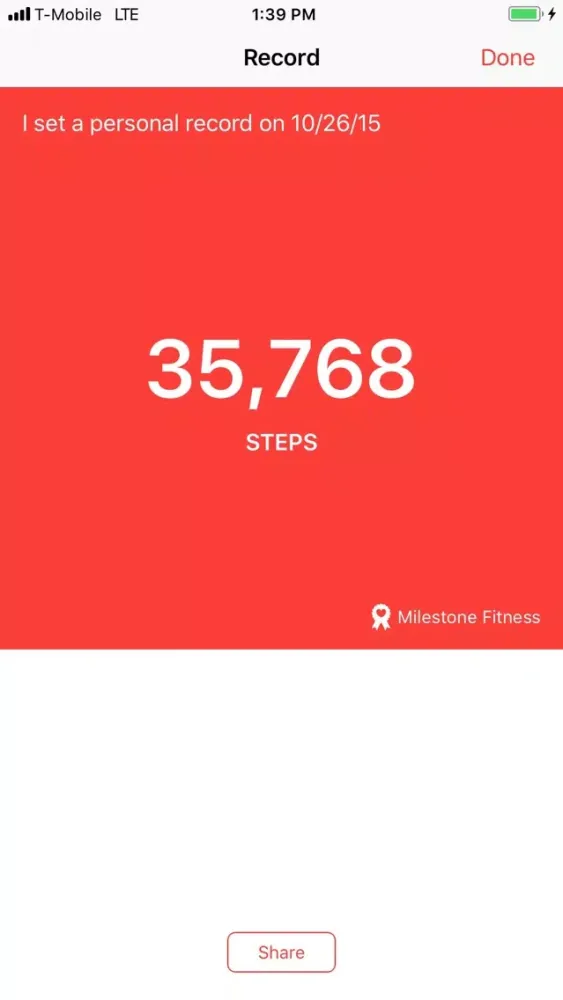 Milestone Fitness应用截图