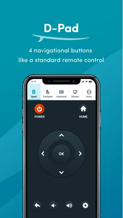 Captures d'écran de TV Surf Remote