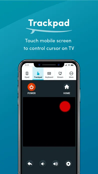 Captures d'écran de TV Surf Remote