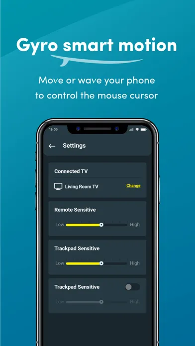 Captures d'écran de TV Surf Remote