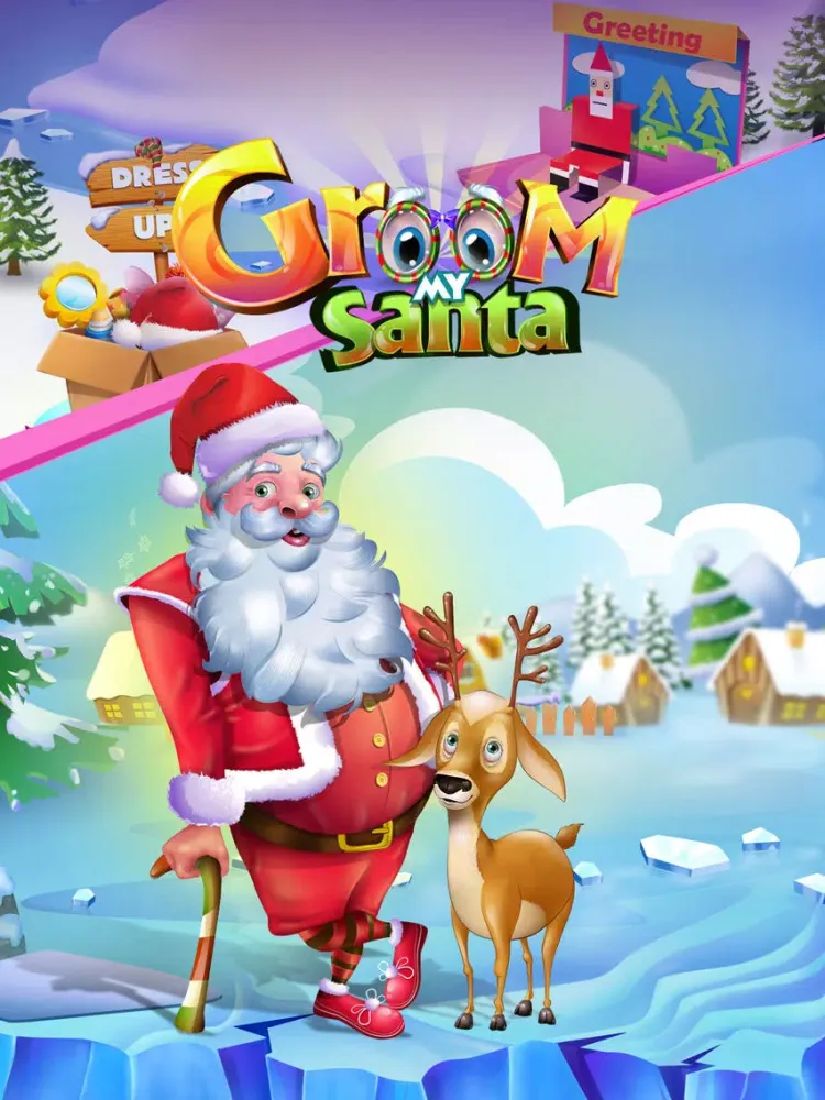 Screenshot di Groom My Santa iPad 