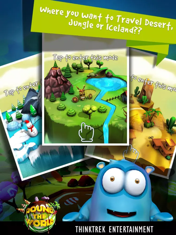 Round The World iPad 應用截圖