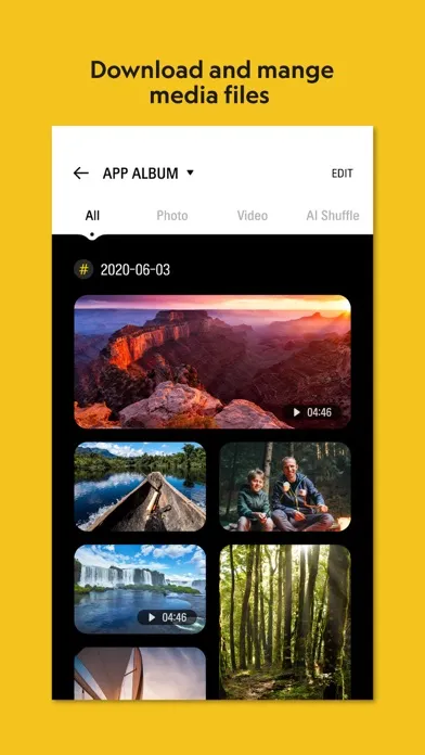 NATIONAL GEOGRAPHIC GIMBAL CAM Screenshots