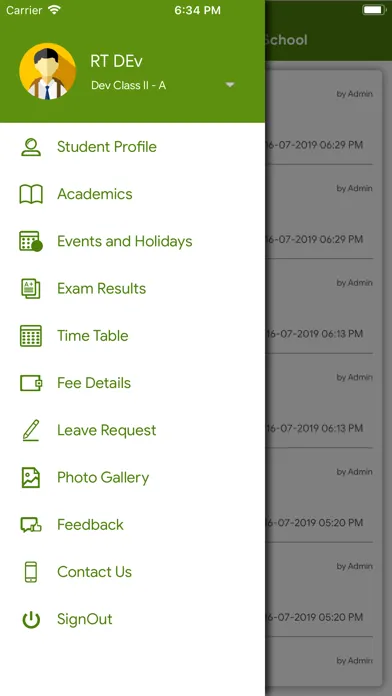 Screenshot di HolyQueen Matric Hr Sec School