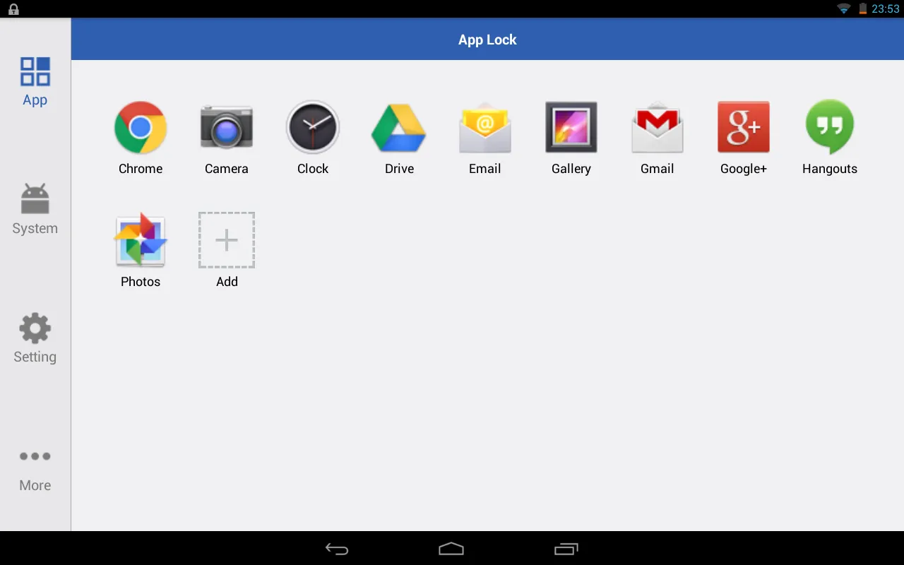 Скриншоты Smart AppLock Pro