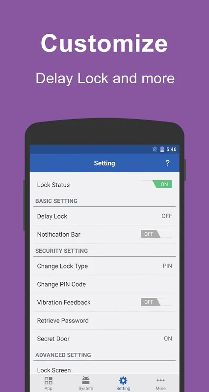 Скриншоты Smart AppLock Pro