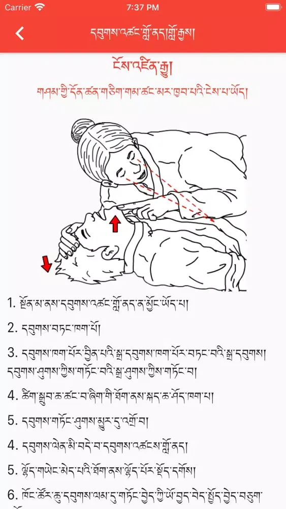 Скриншоты FirstAid in Tibetan