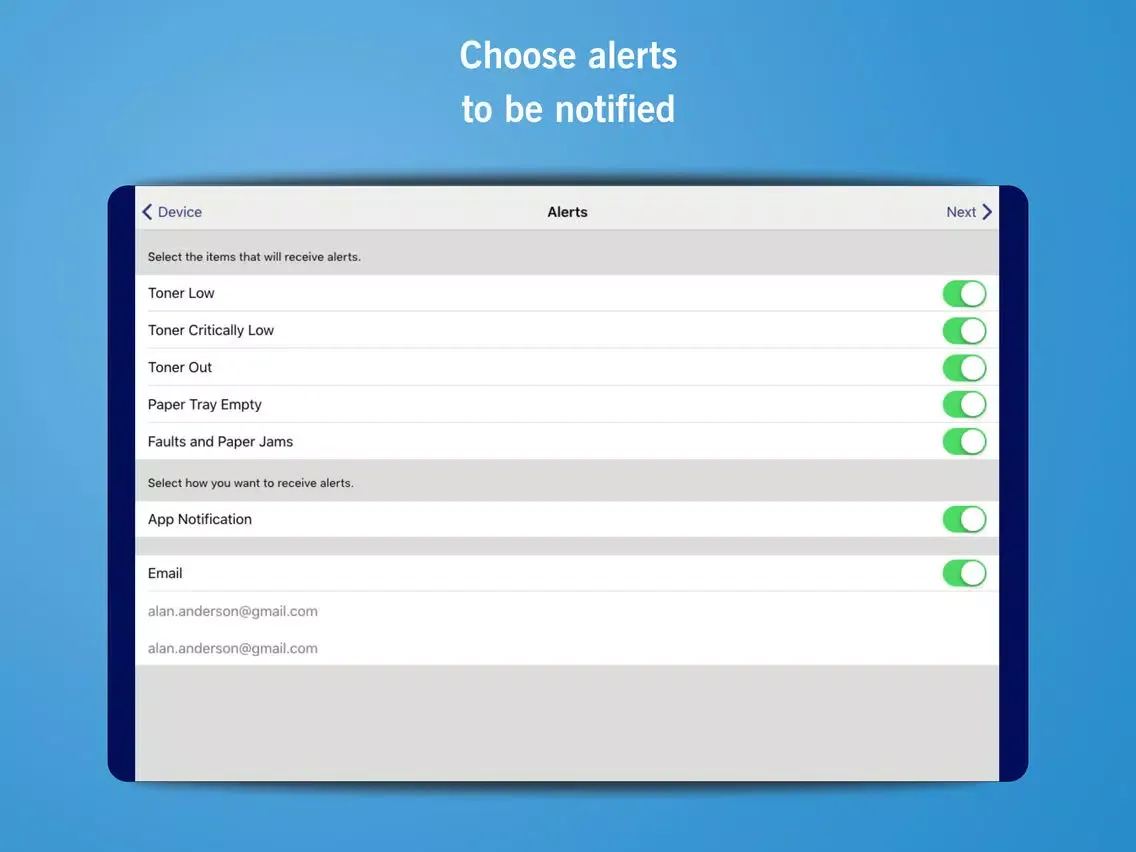 صور Universal Printing Assistant iPad 