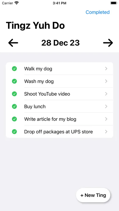 Do Tingz: To-Do List & Planner应用截图