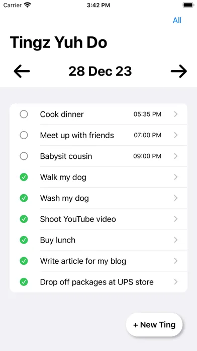 Do Tingz: To-Do List & Planner应用截图
