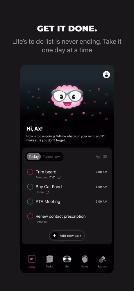 Ảnh chụp màn hình của 3rd Brain | Couples Organizer