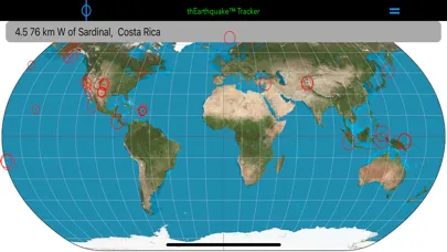 thEarthquake Tracker স্ক্রিনশট