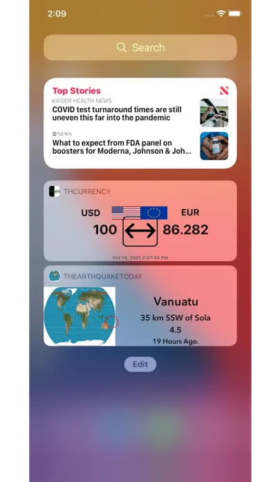 thEarthquake Tracker স্ক্রিনশট