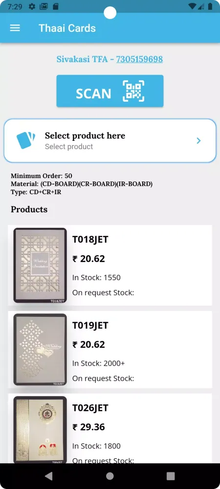 Capturas de pantalla de Thaai Cards
