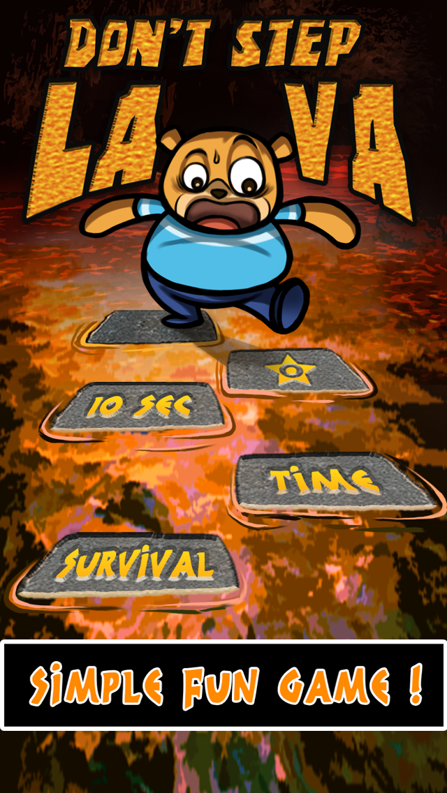 Screenshot di Don't Step LAVA
