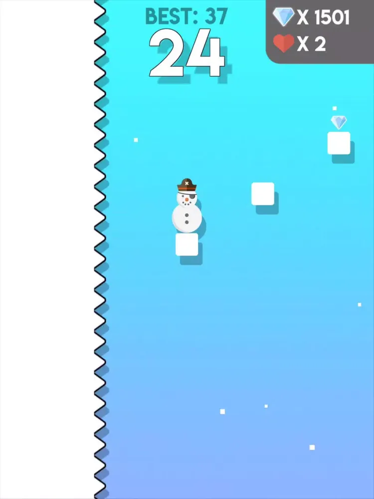 تصاویر Snowman Jump iPad 