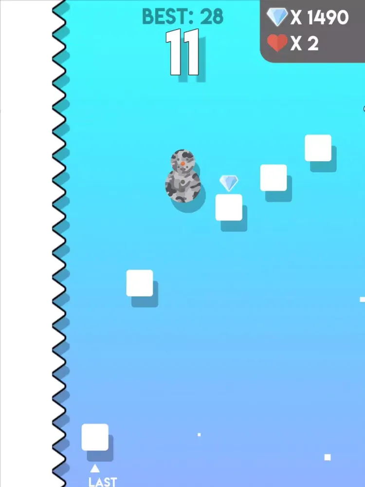 تصاویر Snowman Jump iPad 