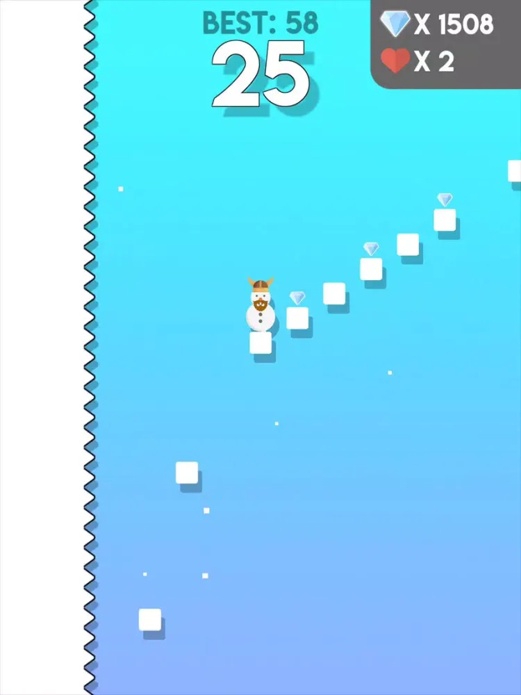 تصاویر Snowman Jump iPad 