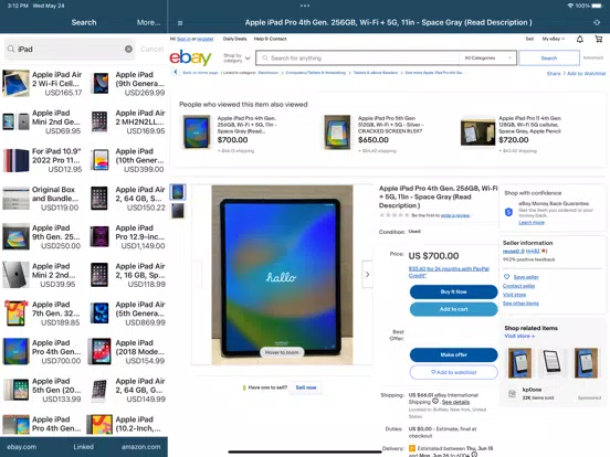 تصاویر Dual Search iPad 