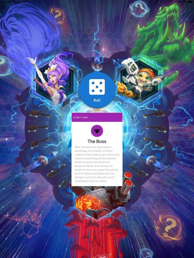 TFT Trait Randomizer iPad Screenshots