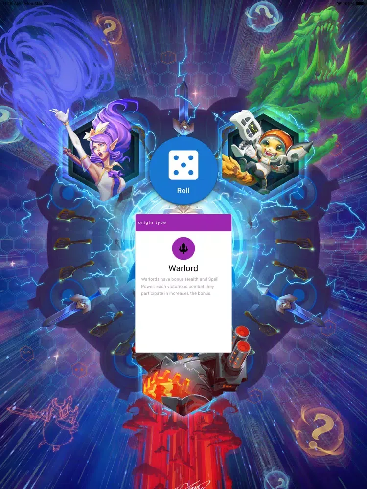 TFT Trait Randomizer iPad Screenshots