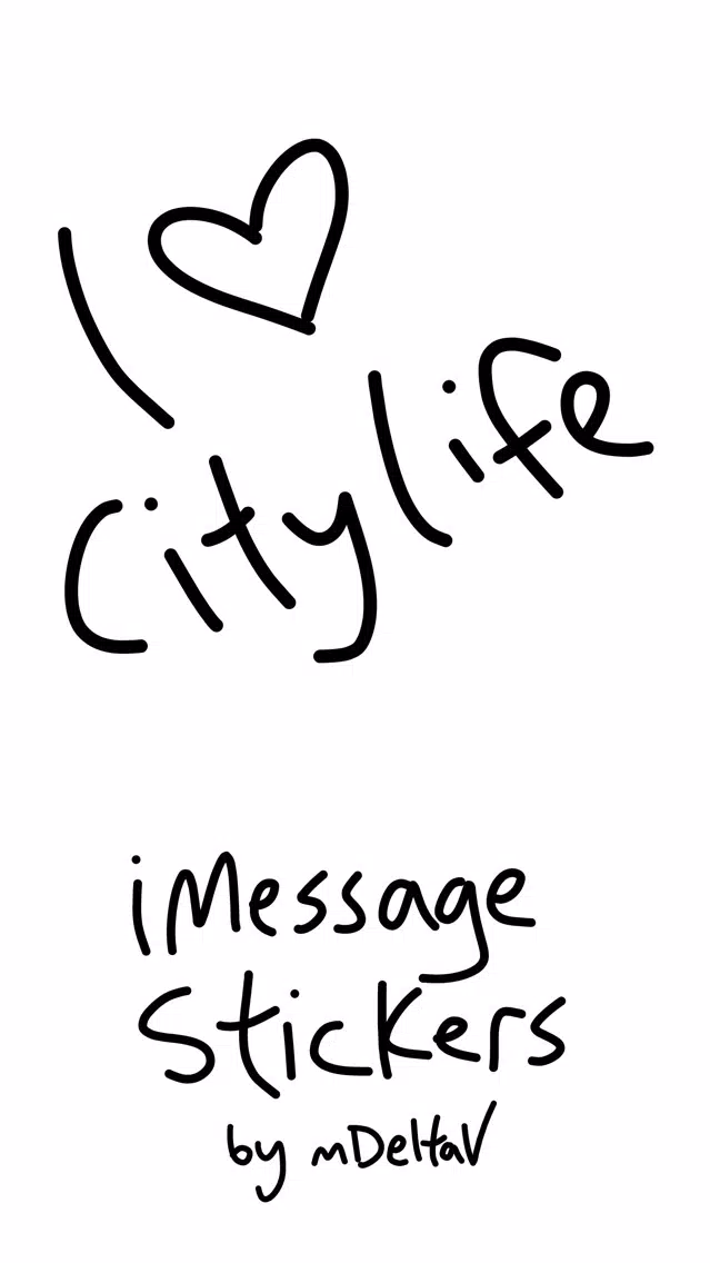 Zrzuty ekranu City stickers for iMessage - photo keyboard emoji