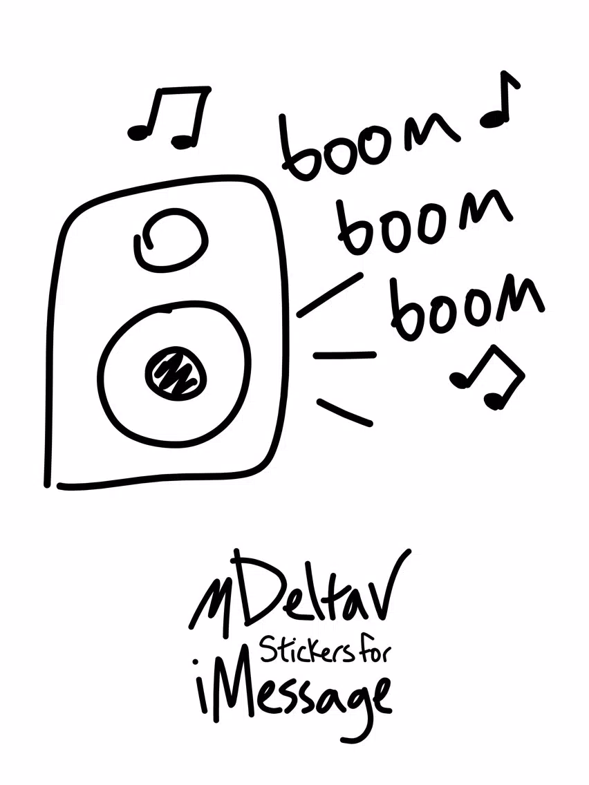 Music sticker - photo emoji stickers for iMessage iPad  Ekran Görüntüleri