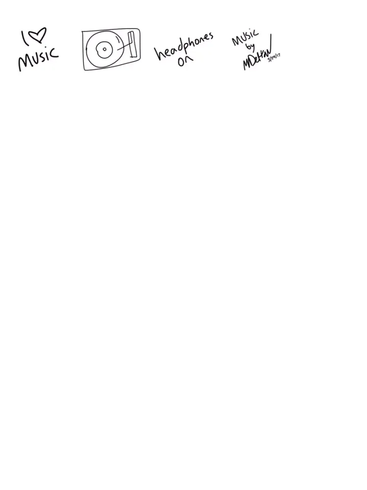 Music sticker - photo emoji stickers for iMessage iPad  スクリーンショット