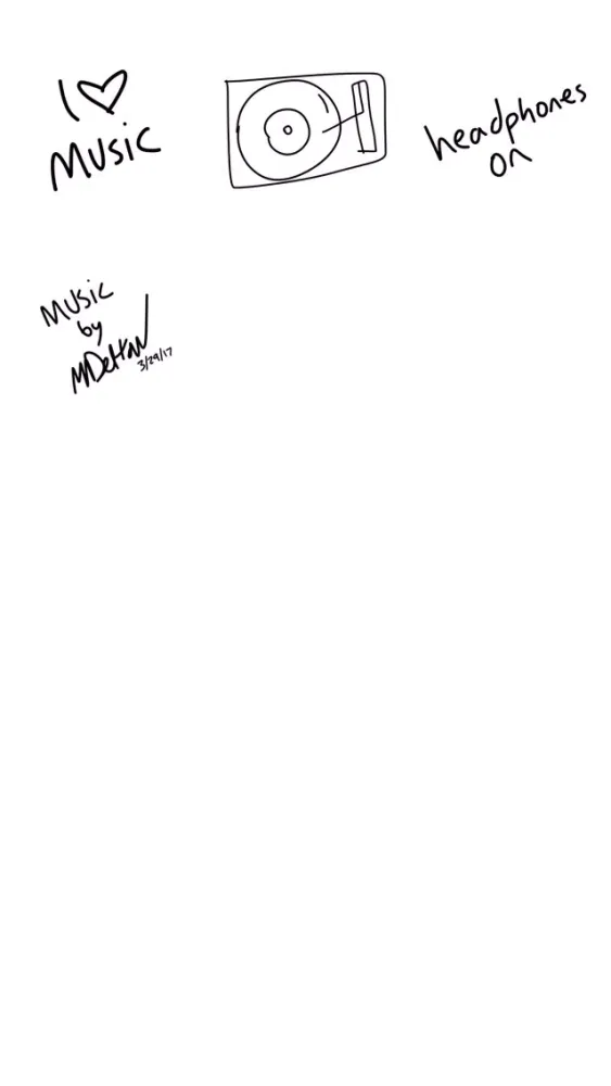 Music sticker - photo emoji stickers for iMessage スクリーンショット