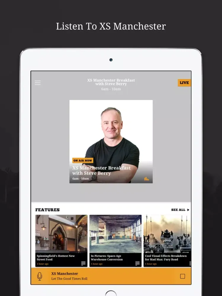 XS Manchester iPad  স্ক্রিনশট