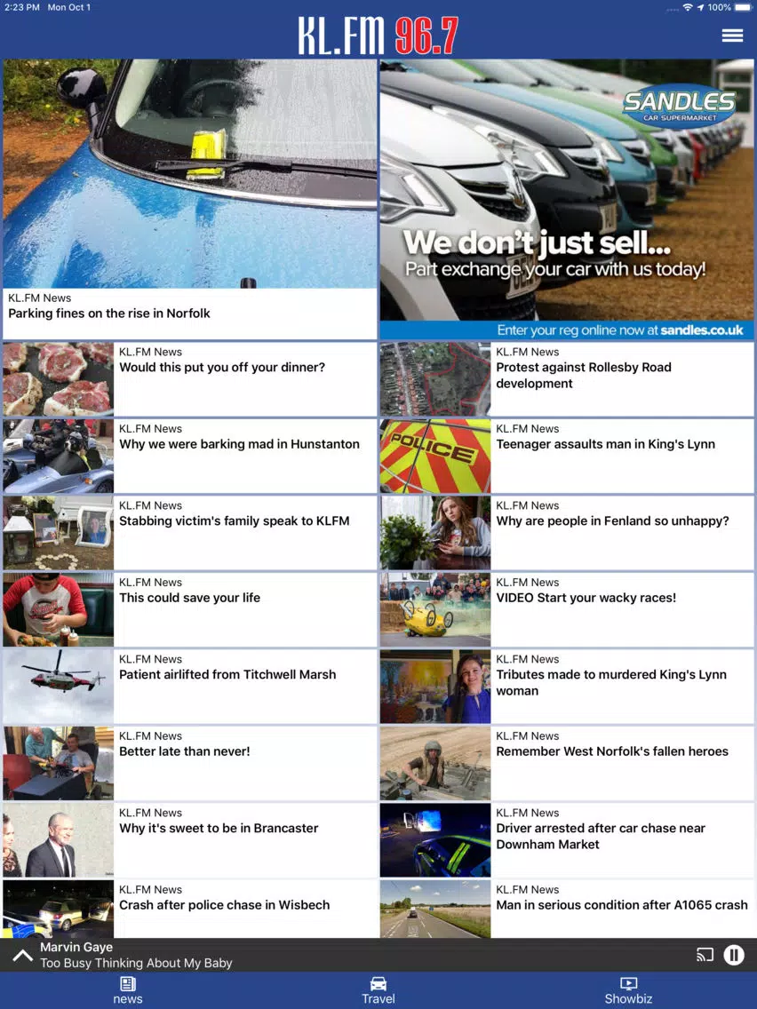 KL.FM iPad  Screenshots