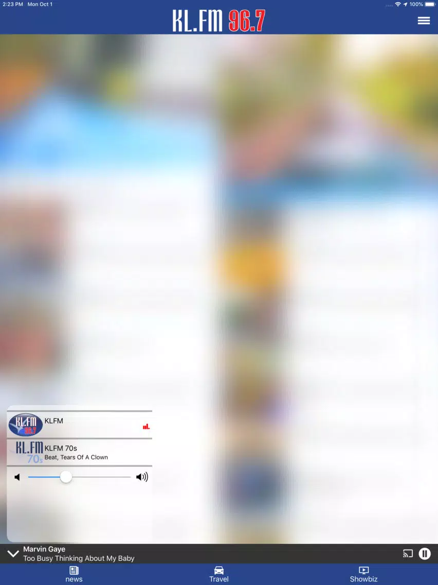 KL.FM iPad  Screenshots
