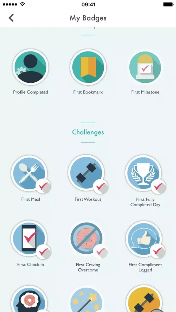 Capturas de pantalla de goEvo - weight loss motivation