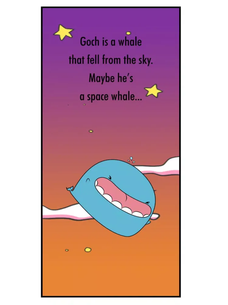 صور Goch the Whale Stickers iPad 