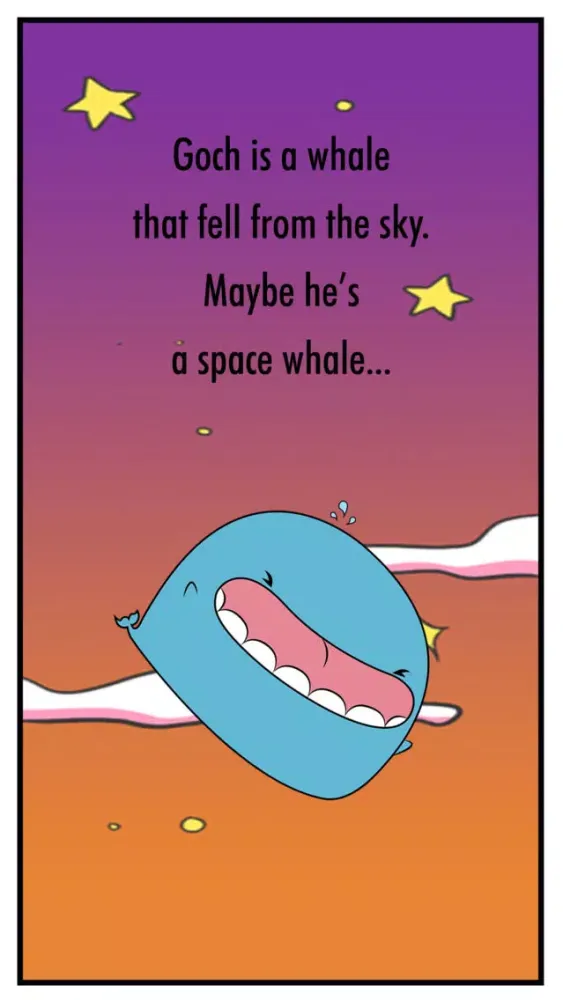 صور Goch the Whale Stickers