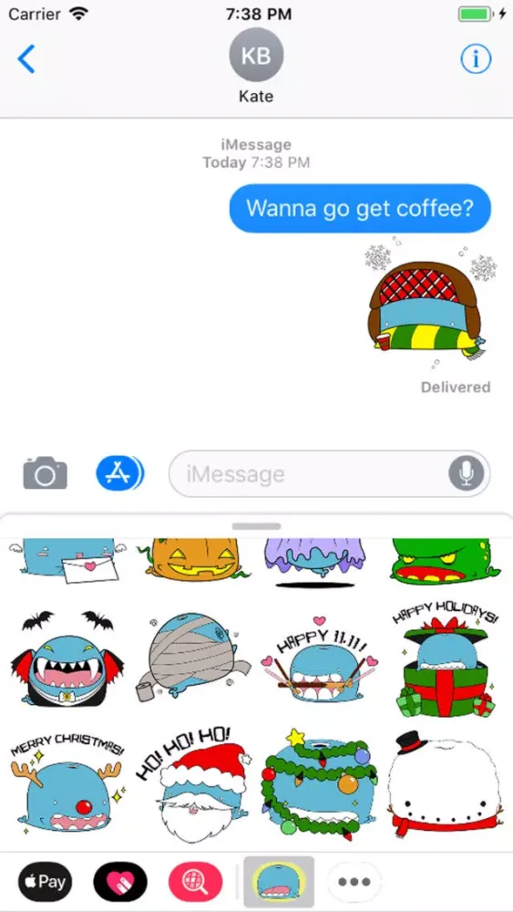 صور Goch the Whale Stickers