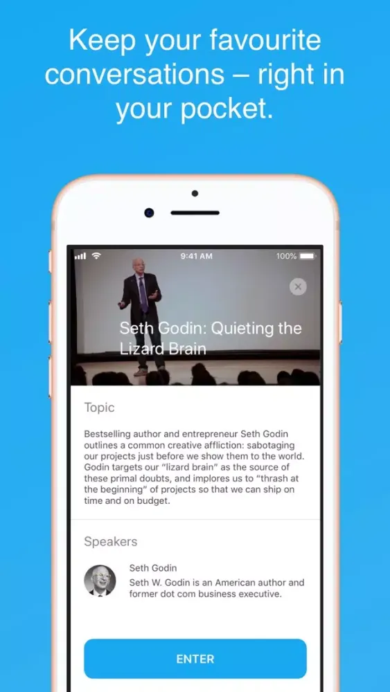 Capturas de tela do Thisten - Text Transcription