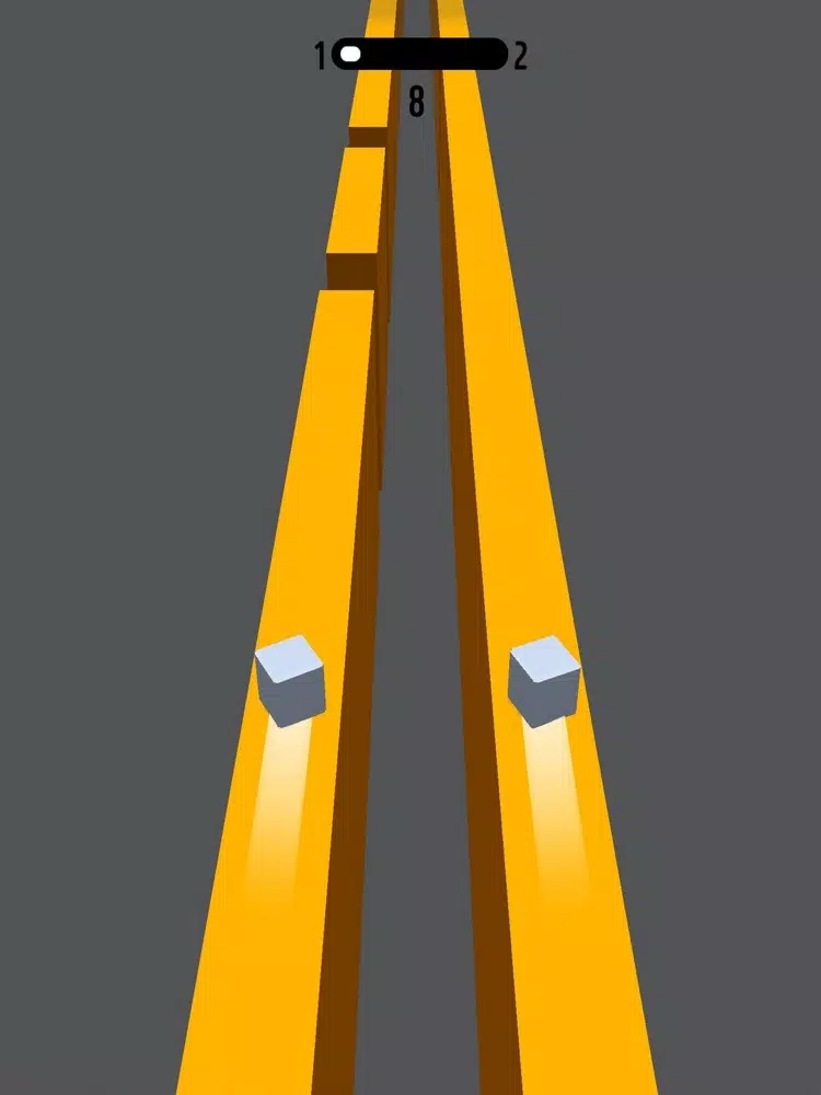 Cubes Race Line iPad  স্ক্রিনশট