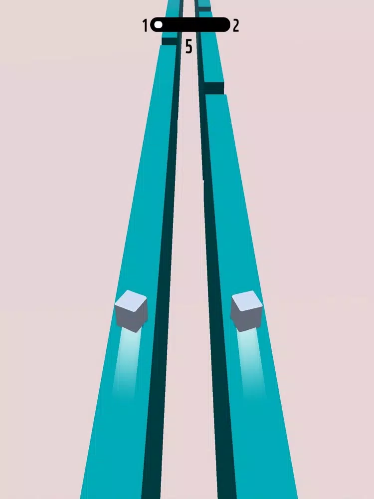 Cubes Race Line iPad  স্ক্রিনশট