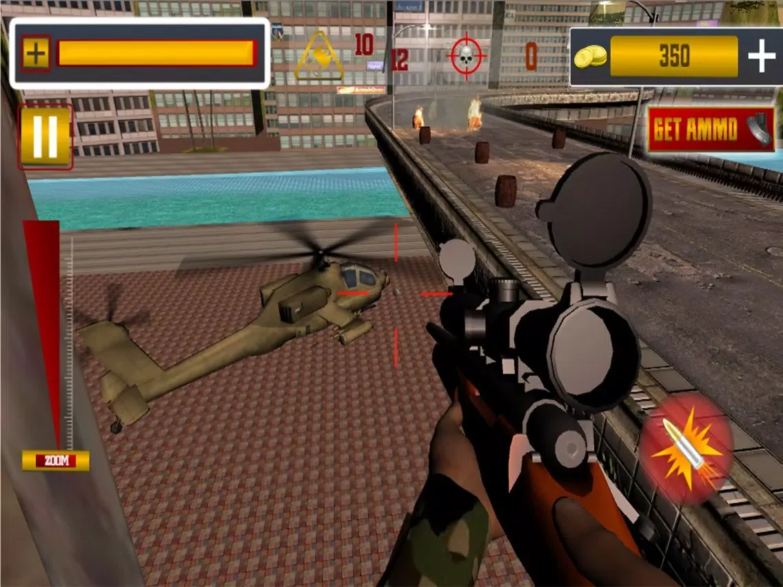 Captures d'écran de Army Zombie War Shooting Game iPad 