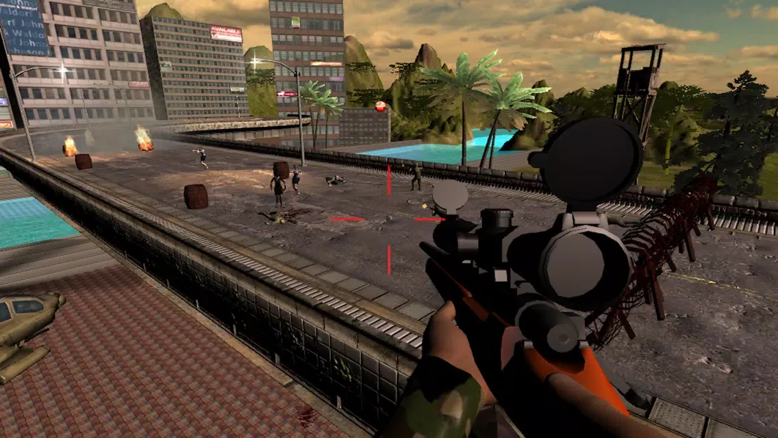 Captures d'écran de Army Zombie War Shooting Game