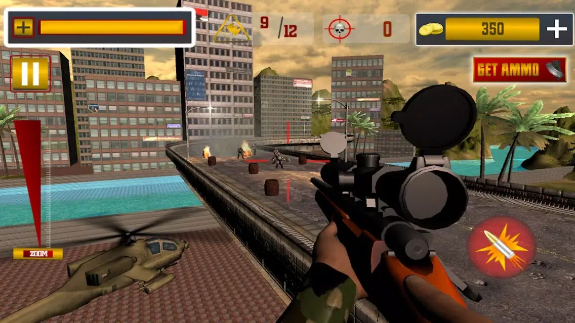Captures d'écran de Army Zombie War Shooting Game
