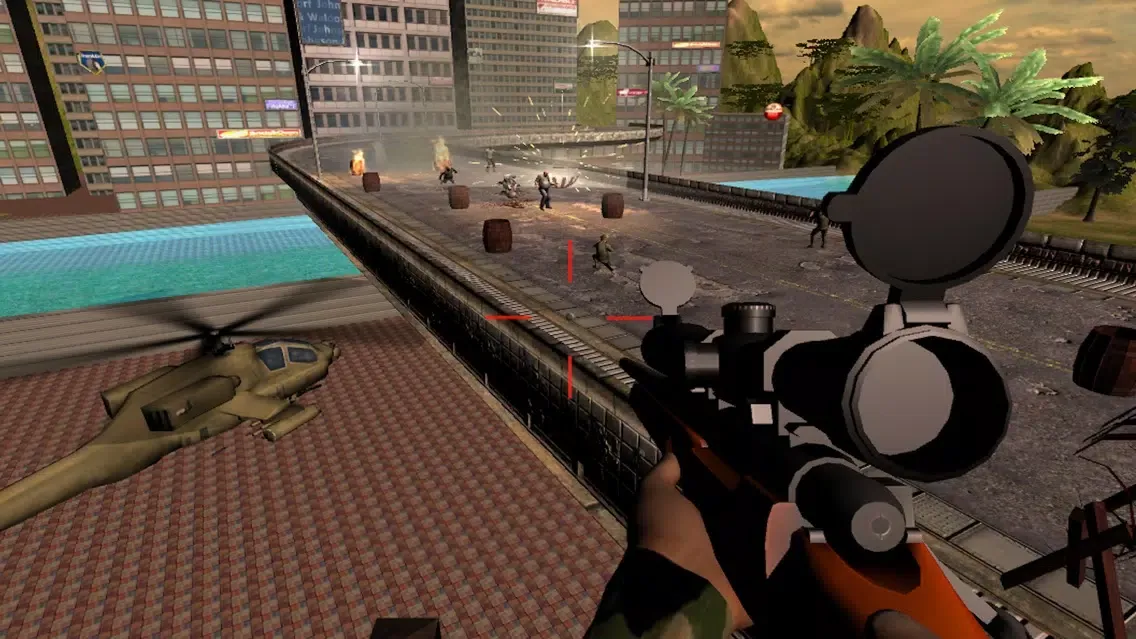 Captures d'écran de Army Zombie War Shooting Game
