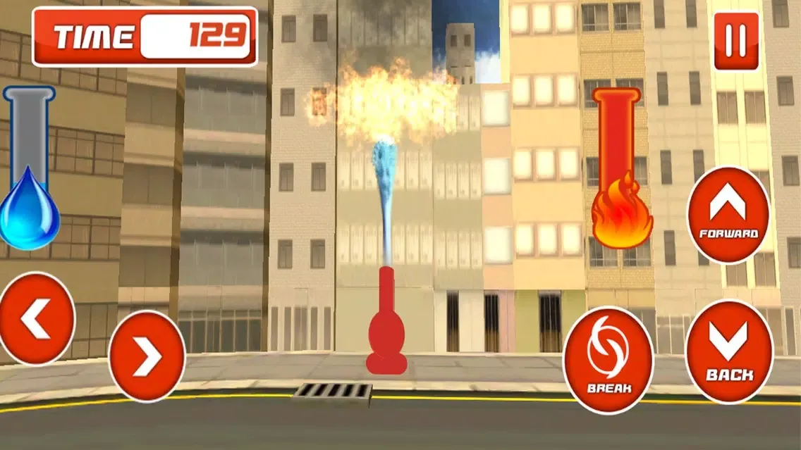 City Fire Fighter Rescue Truck Sim应用截图